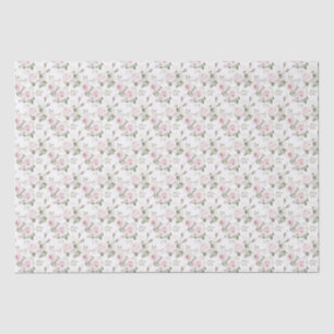 Mousseline Papier de papier tissu Roses Roses Roses Roses Ros
