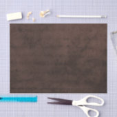 Mousseline Papier de parchemin de cognac rouge foncé journal  (Artisanat)