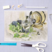 Mousseline papier de raisins et de tissus de vin (Artisanat)