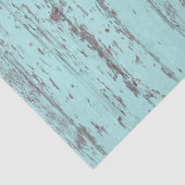 Mousseline papier de tissu aqua (Détail)