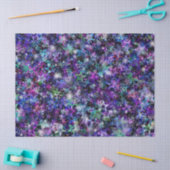 Mousseline papier de tissu arc-en-ciel (Artisanat)