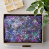 Mousseline papier de tissu arc-en-ciel (Cadeau)