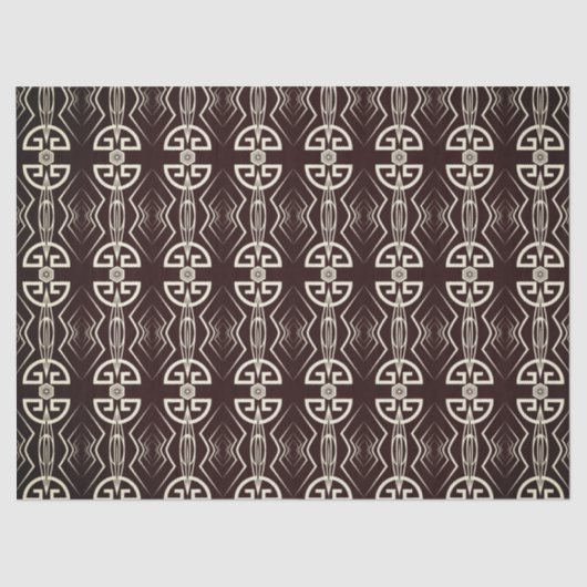 Mousseline papier de tissu art déco (Recto)