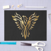 Mousseline papier de tissu ascendant phoenix (Artisanat)