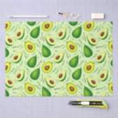 Mousseline Papier de tissu Avocado (Artisanat)
