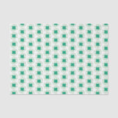 Mousseline Papier de tissu blanc de trèfle (Recto)