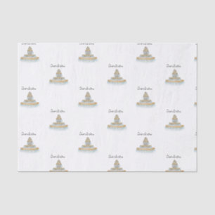Mousseline Papier de tissu charleston