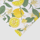 Mousseline Papier de tissu Citrus (Détail)