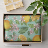 Mousseline Papier de tissu Citrus (Cadeau)