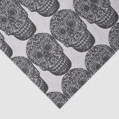 Mousseline papier de tissu crâne (Détail)