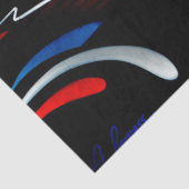 Mousseline papier de tissu d'aigle américain (Détail)