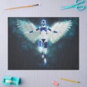 Mousseline papier de tissu d'ange robot (Artisanat)