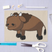 Mousseline papier de tissu de bison (Artisanat)