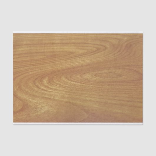 Mousseline Papier de tissu de bois clair (Recto)