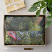 Mousseline papier de tissu de chat d'arbre de noël (Cadeau)