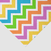 Mousseline papier de tissu de chevron (Détail)