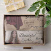 Mousseline papier de tissu de découpage (Cadeau)