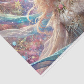 Mousseline papier de tissu de découpage (Détail)