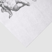 MOUSSELINE PAPIER DE TISSU DE DÉCOUPAGE : CHERUBS (Détail)