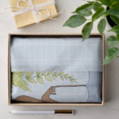 Mousseline Papier de tissu de découpage de la marche animale (Cadeau)