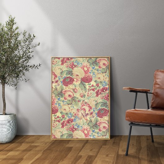 Mousseline Papier de tissu de découpage floral