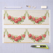 MOUSSELINE PAPIER DE TISSU DE DÉCOUPAGE : FRONTIÈRE FRIEZE VI (Artisanat)