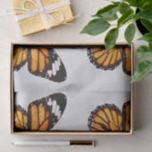 MOUSSELINE PAPIER DE TISSU DE DÉCOUPAGE : MONARCH BUTTERFLY (Cadeau)