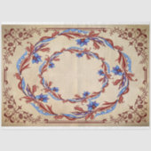 Mousseline Papier de tissu de découpage vintage (Recto)