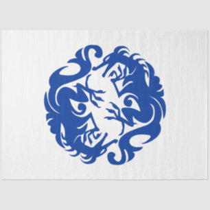 Mousseline papier de tissu de dragons