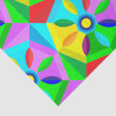 Mousseline papier de tissu de fleur classique (Détail)