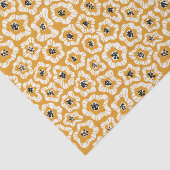 Mousseline Papier de tissu de fleurs (Détail)