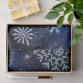 Mousseline papier de tissu de flocon de noël (Cadeau)