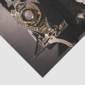 Mousseline Papier de tissu de la caméra vintage (Détail)