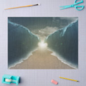 Mousseline papier de tissu de la mer rouge (Artisanat)