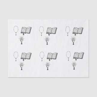 Mousseline Papier de tissu de la Sainte Communion