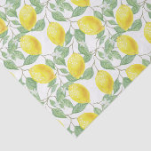 Mousseline Papier de tissu de la vigne de citron (Détail)