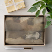 Mousseline papier de tissu de l'estampille (Cadeau)