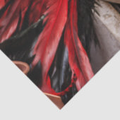 Mousseline papier de tissu de masque de carnaval vénitien (Détail)