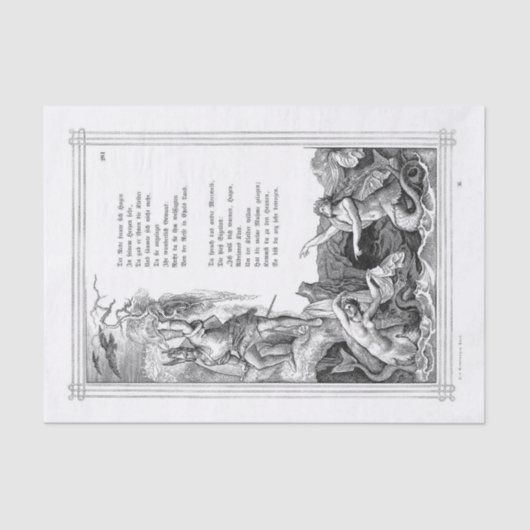 Mousseline Papier de tissu de mermaid (Recto)