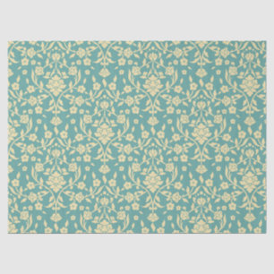 Mousseline Papier de tissu de modèle Damas