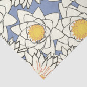 Mousseline papier de tissu de nénuphar (Détail)