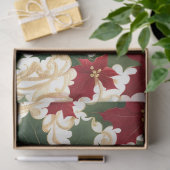 Mousseline papier de tissu de noël plante (Cadeau)