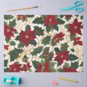 Mousseline papier de tissu de noël plante (Artisanat)