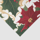 Mousseline papier de tissu de noël plante (Détail)