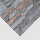 Mousseline papier de tissu de paroi pierre (Détail)