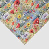 Mousseline Papier de tissu de pavois (Détail)