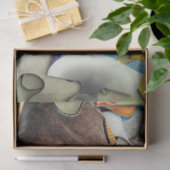 Mousseline papier de tissu de pièces de puzzle (Cadeau)