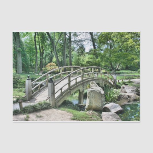 Mousseline papier de tissu de pont japonais (Recto)