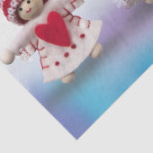 Mousseline papier de tissu de poupées de noël (Détail)