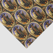 Mousseline Papier de tissu de Scarecrow d'Halloween (Détail)